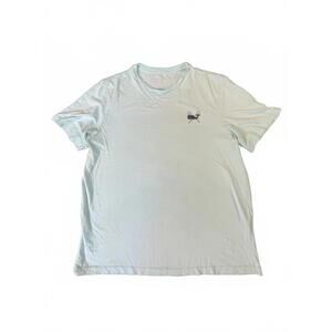 Vineyard Vines Lacross Light Blue Whale Logo T-Shirt Large